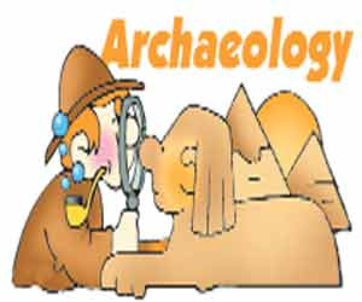 Indias youngest archaeologist at work