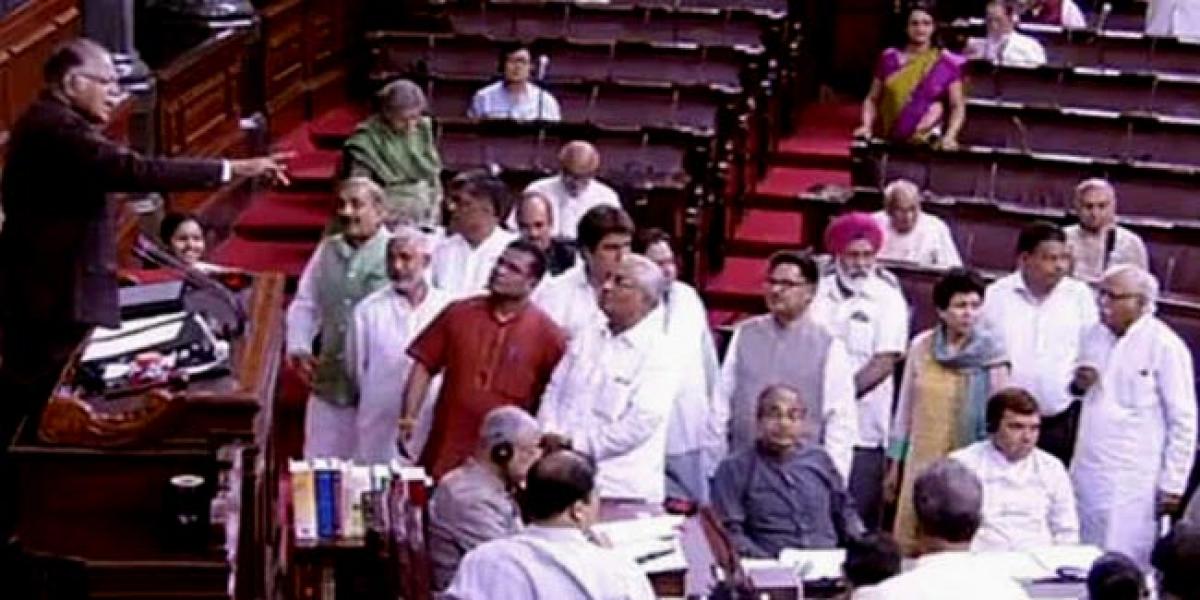 Gujarat Dalit attack causes uproar in Rajya Sabha