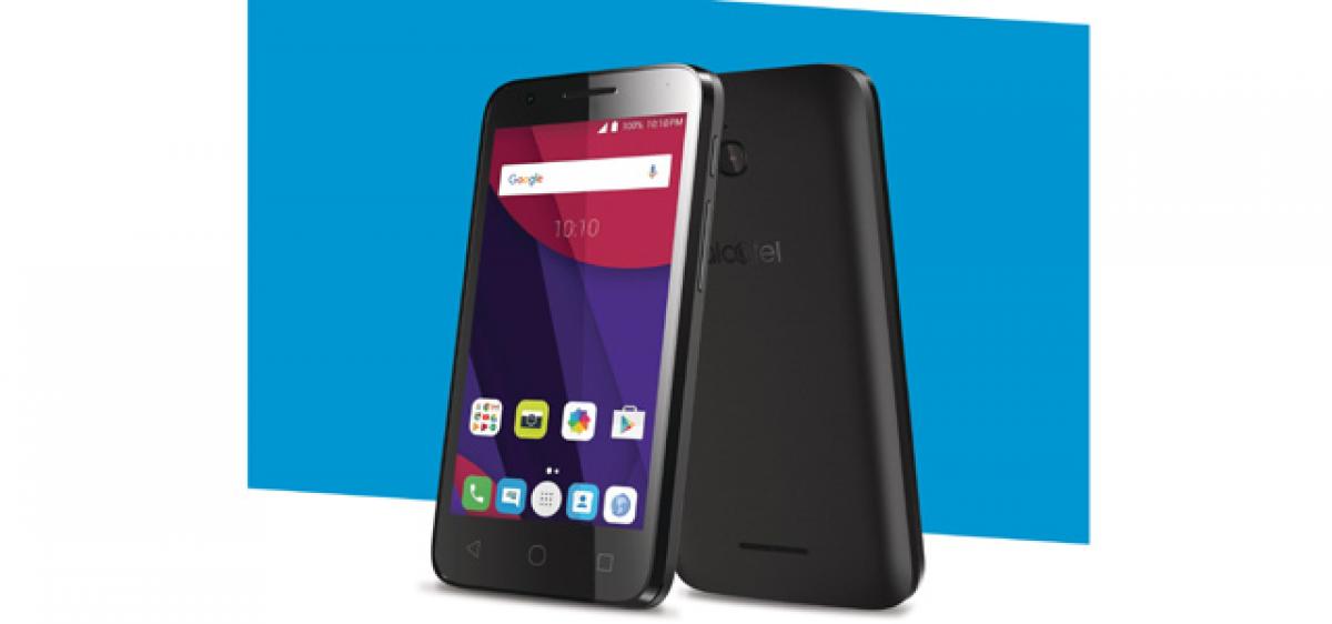 Alcatel launches PIXI 4 phablet for Rs 9,100