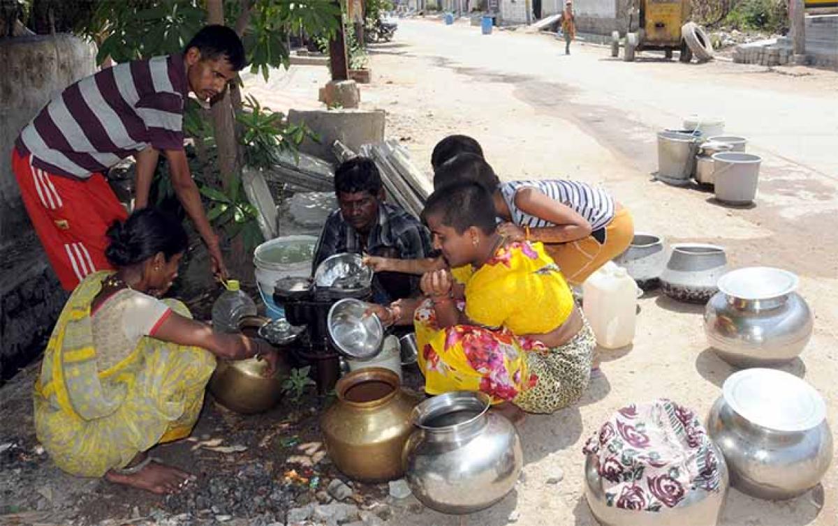 Faulty water supply system in soon to be Smart City