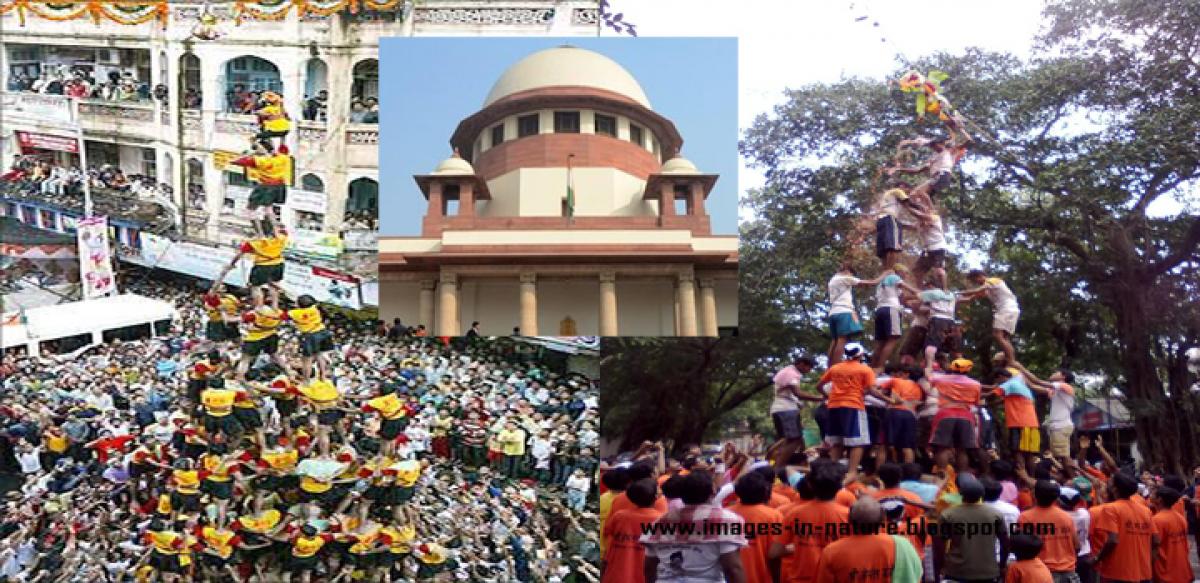 Supreme Court bars minors from dahi handi