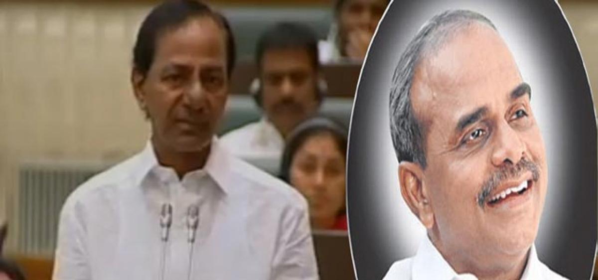 KCR showing shades of YSR