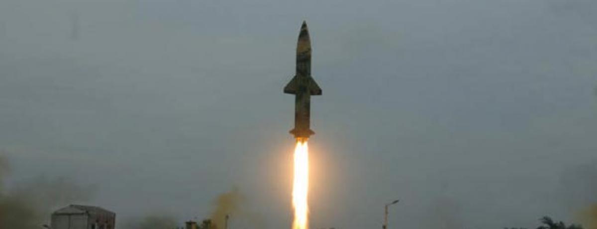 Indias supersonic interceptor missile capable of destroying hostile ballistic missile