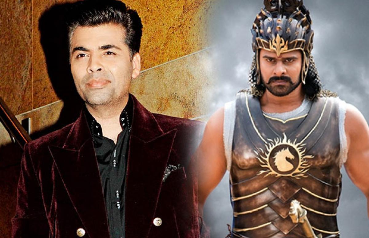 Dharma Productions proud to associate with Rajamouli on Baahubali-The Conclusion: Karan Johar