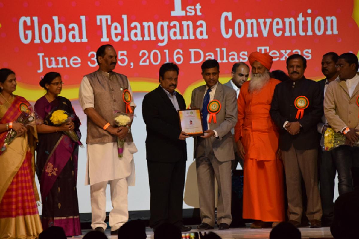 Telangana Convention begins with a bang in US