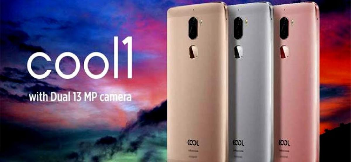 Coolpad unveils dual camera smartphone at Rs 13,999