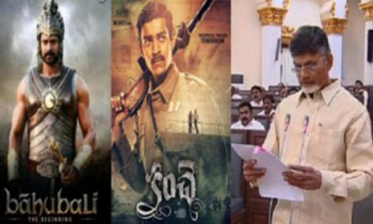 Assembly congratulates ‘Baahubali’, ‘Kanche’ teams