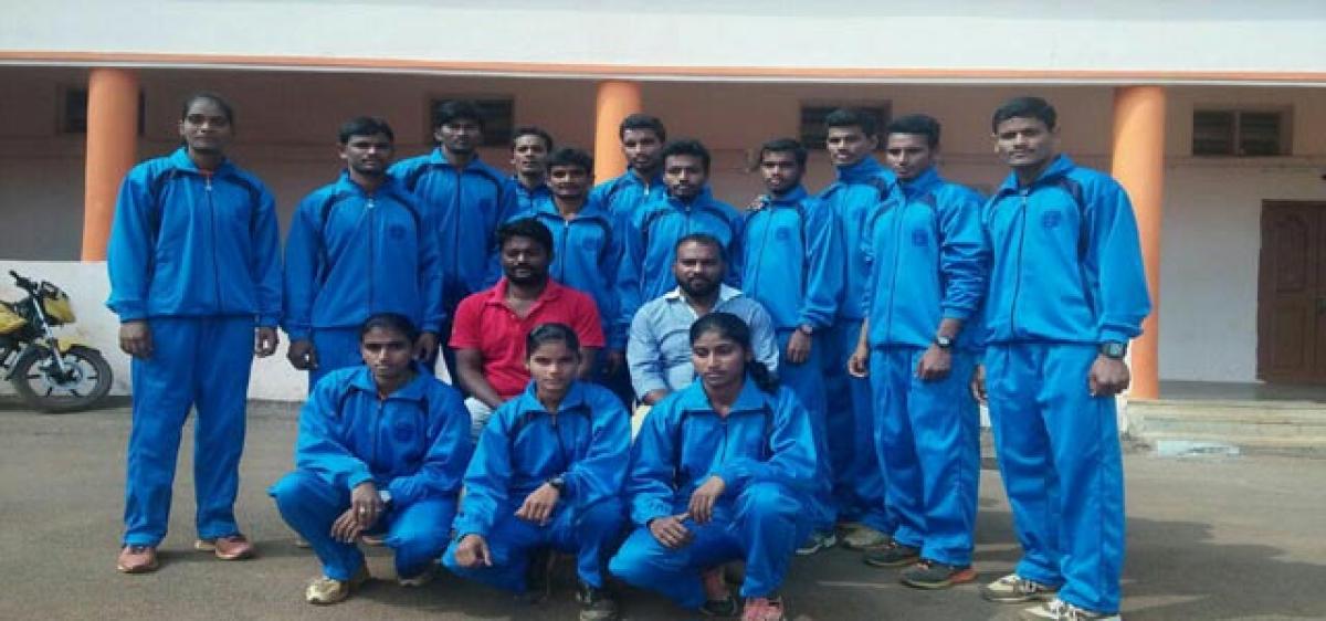 Dr NTR UHS football team selected