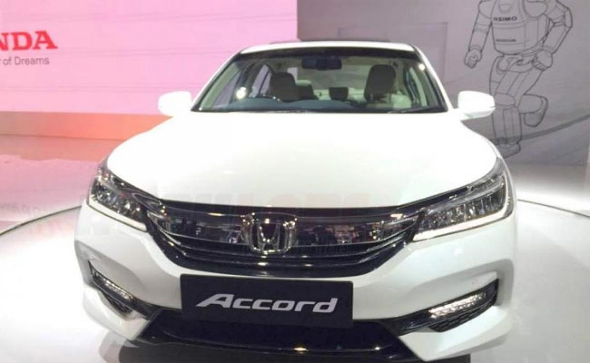 New Honda Accord at 2016 Auto Expo