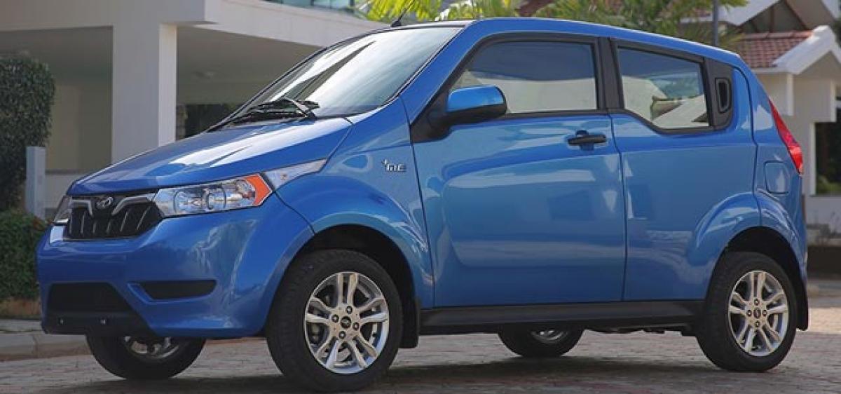 Mahindra to ride high on electric hatchback