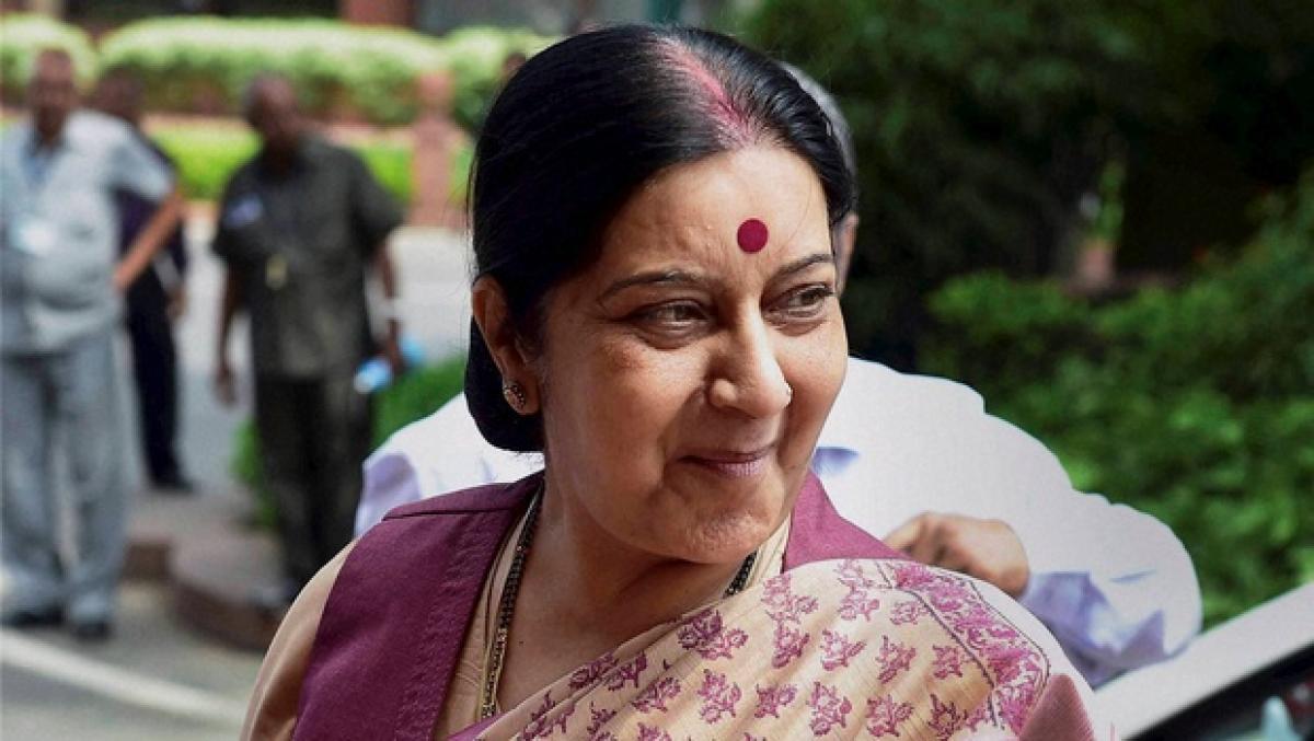 AP Govt urges Sushma Swaraj to take steps to release ISIS kidnapped Indians