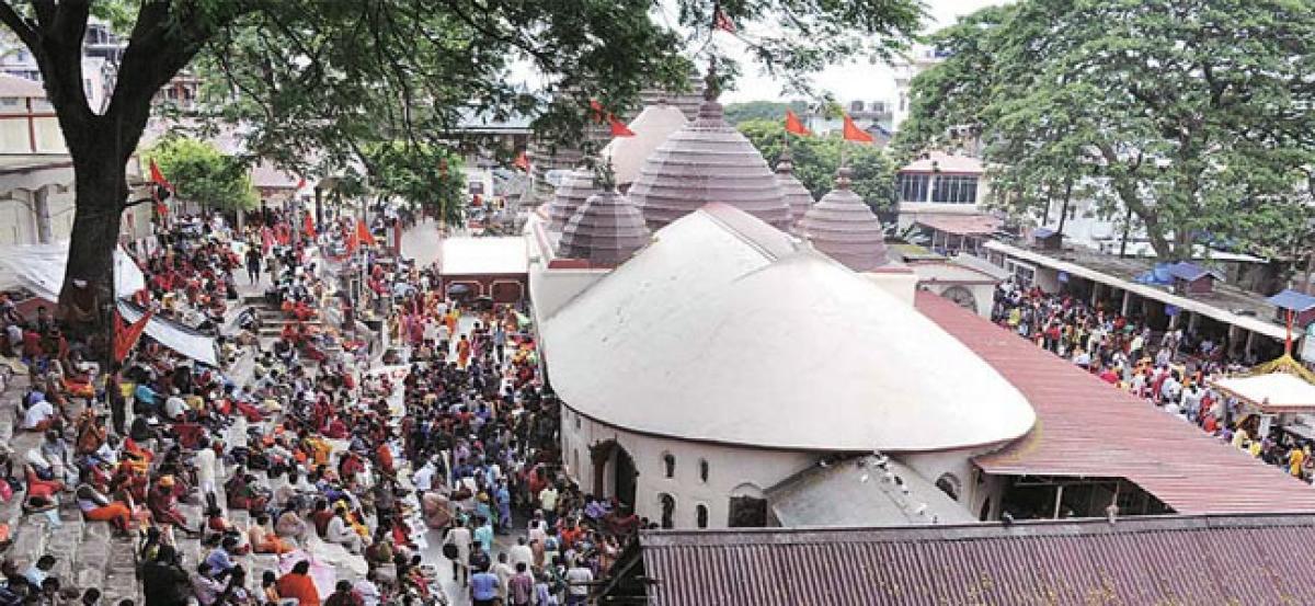 Lakhs of pilgrims visit Kamakhya temple