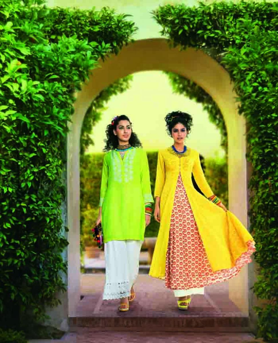 Sport kurtas with different bottomwear