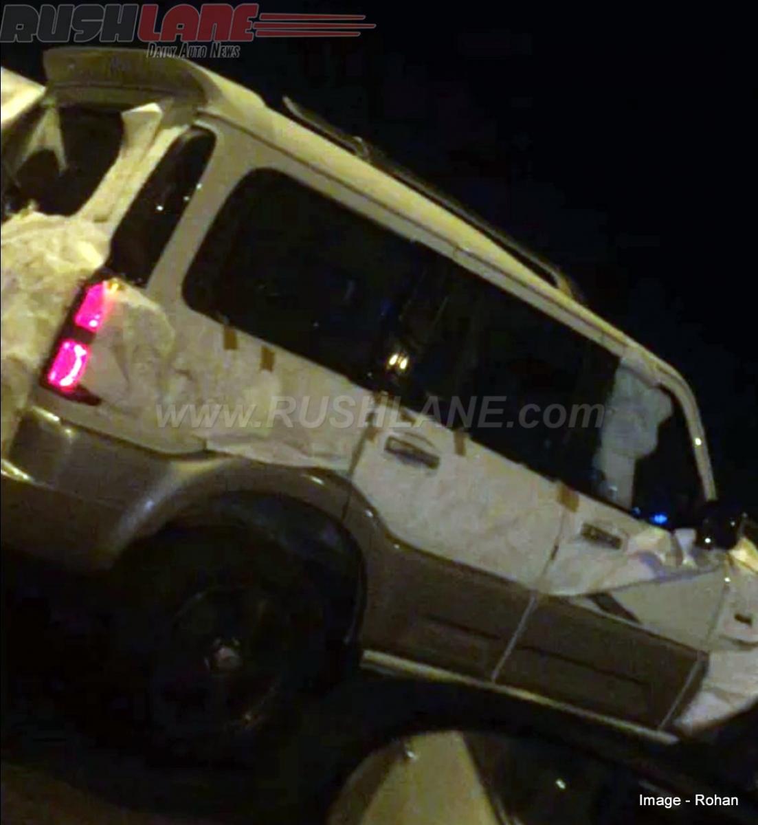 Mahindra Scorpio Special Edition with new alloys and red brake callipers spied