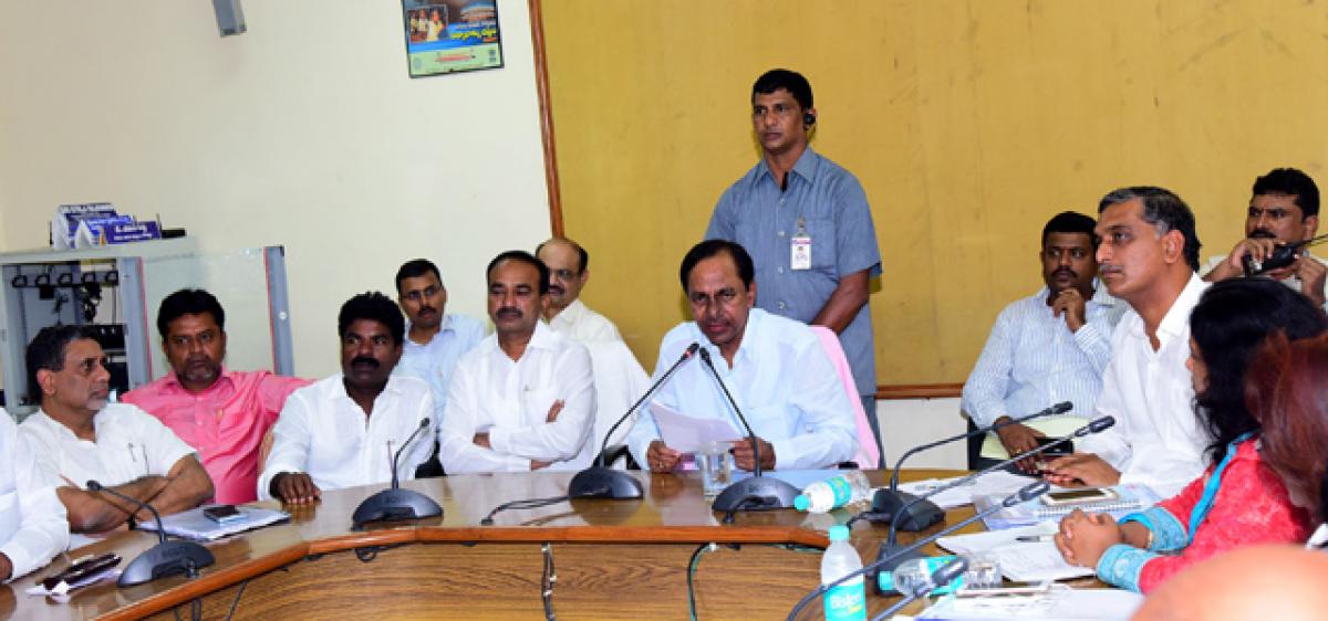 KCR apologises to displaced