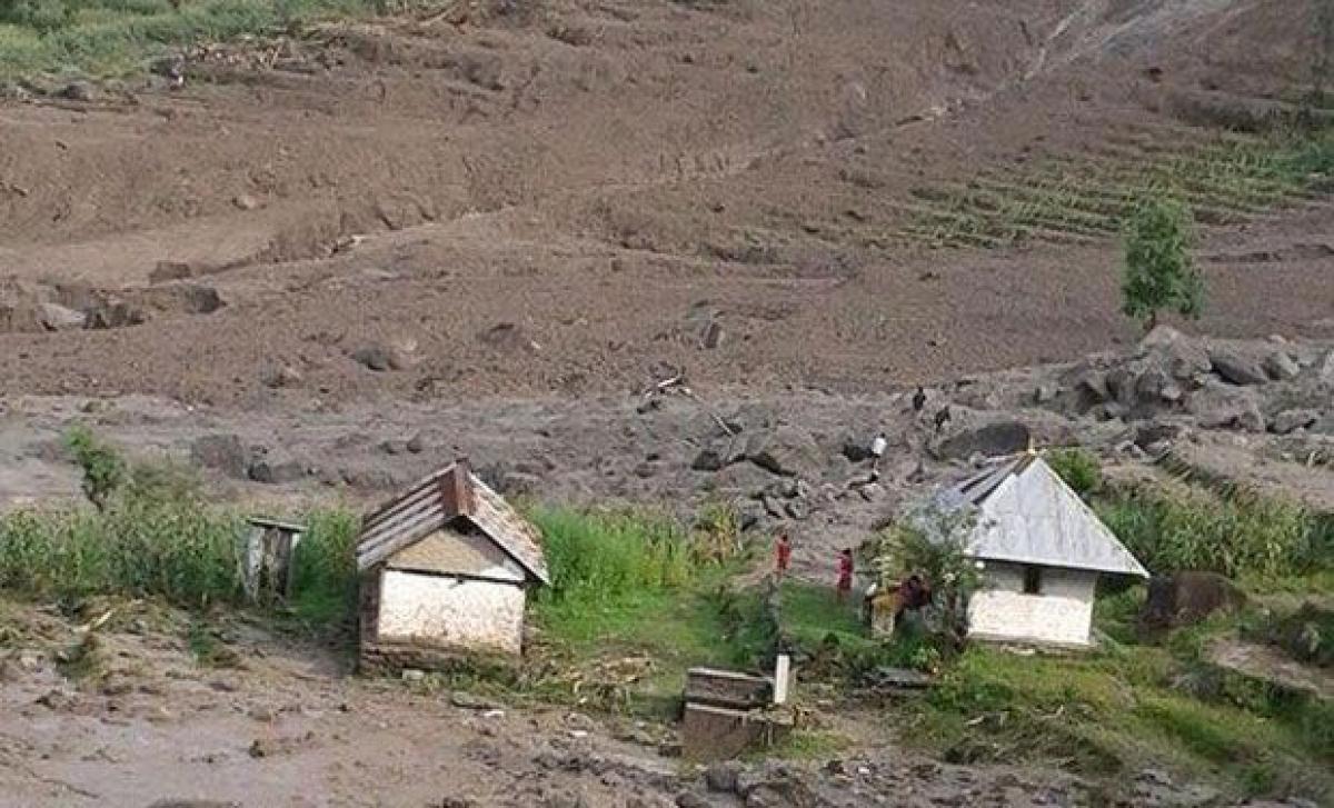 Landslide hits 6 villages in Nepal; 15 feared dead