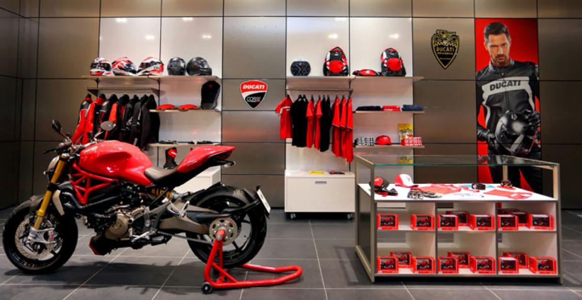 Ducati opens its first showroom in south India