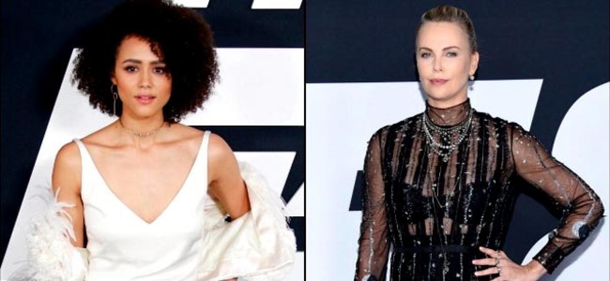 Nathalie Emmanuel adores Charlize Theron