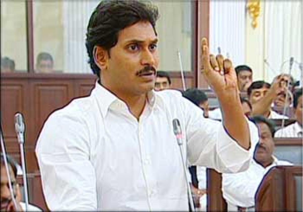 YS Jagan stages a walkout of AP Assembly