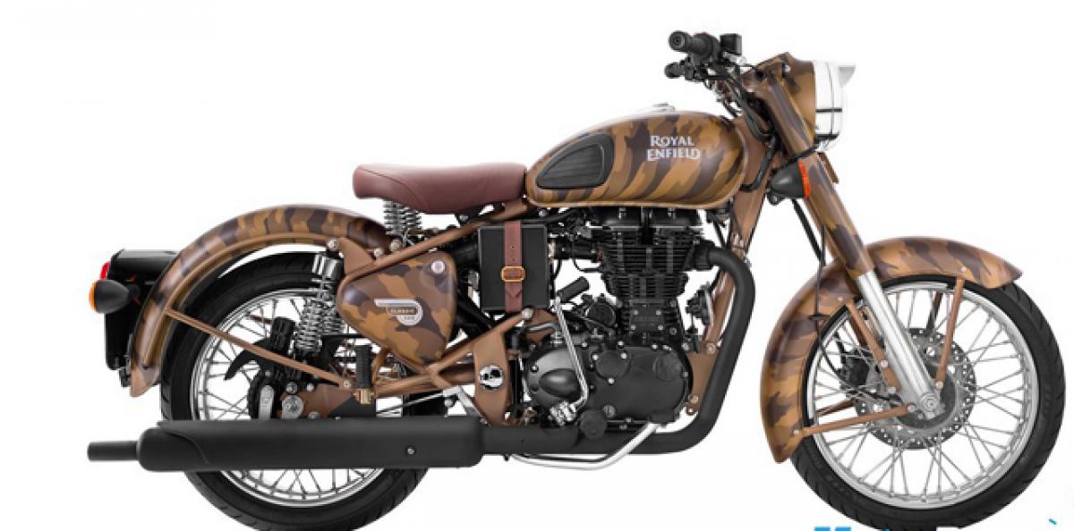 Royal Enfield Classic 500 despatch edition priced at 2.25 Lakh