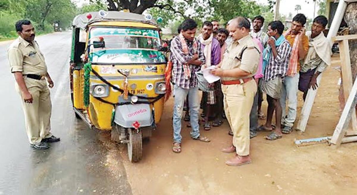 Vehicles with excess passengers seized