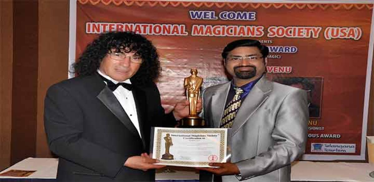 2nd Merlin award for city magician