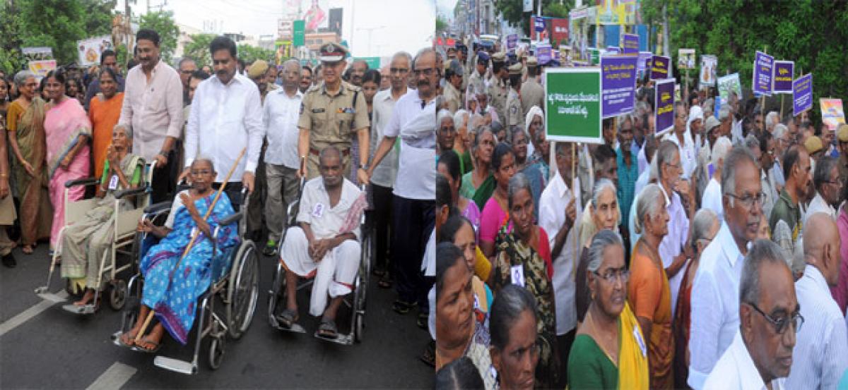 Chief Minister N Chandrababu Naidu committed to welfare of senior citizens:  Uma Maheswara Rao