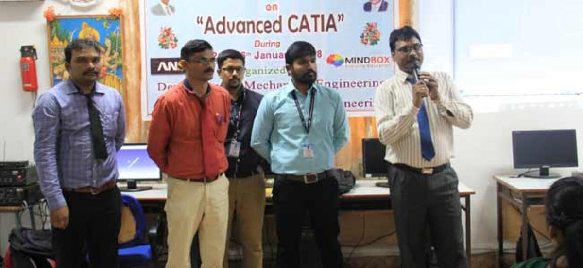 Workshop on ‘Advanced KATIA’ begins at BRCE