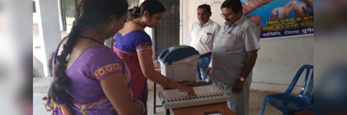 Voting underway for Haryana municipal polls