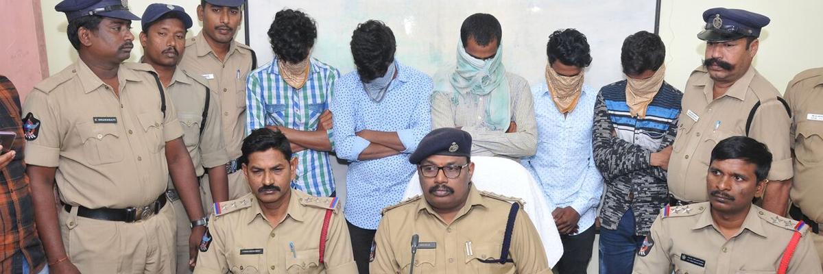 Police nab five murder accused