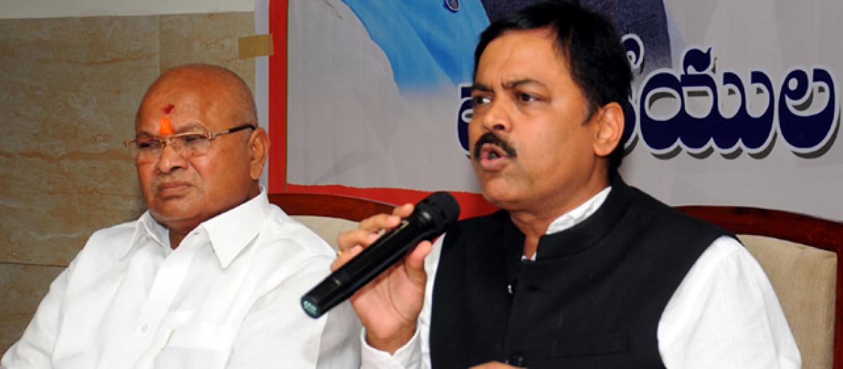 Chandrababu Naidu notorious for taking U-turns: GVL Narasimha Rao