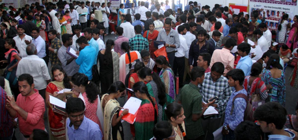 2-day job mela begins in temple city