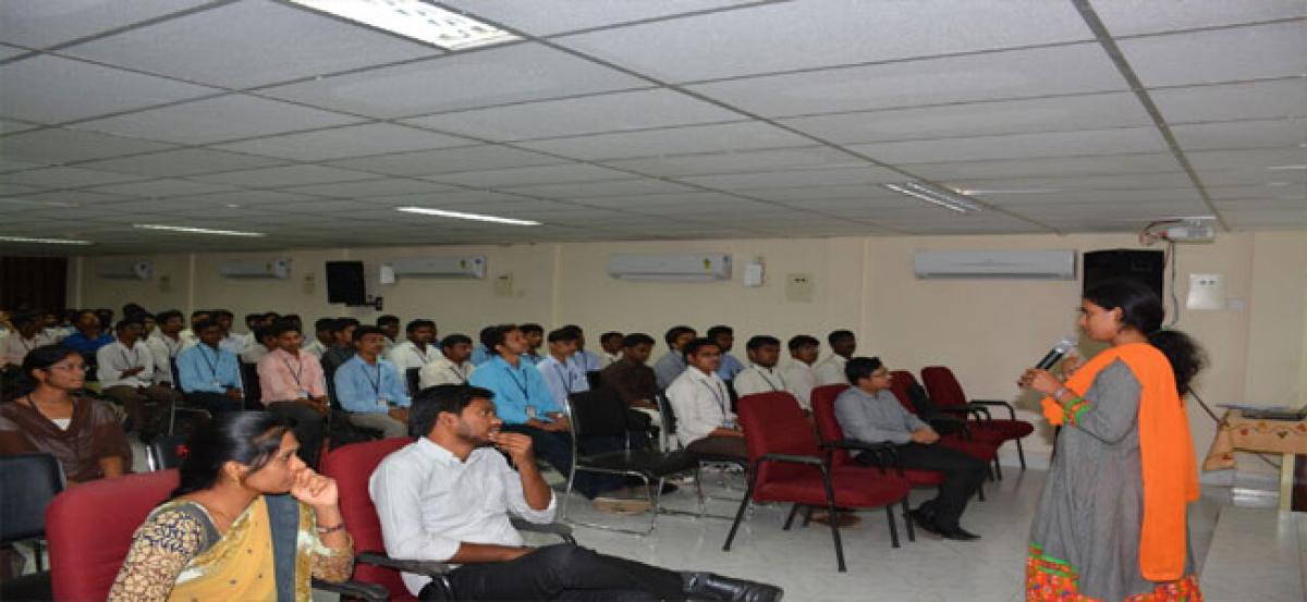 Campus interviews at Sir CR Reddy Engg College