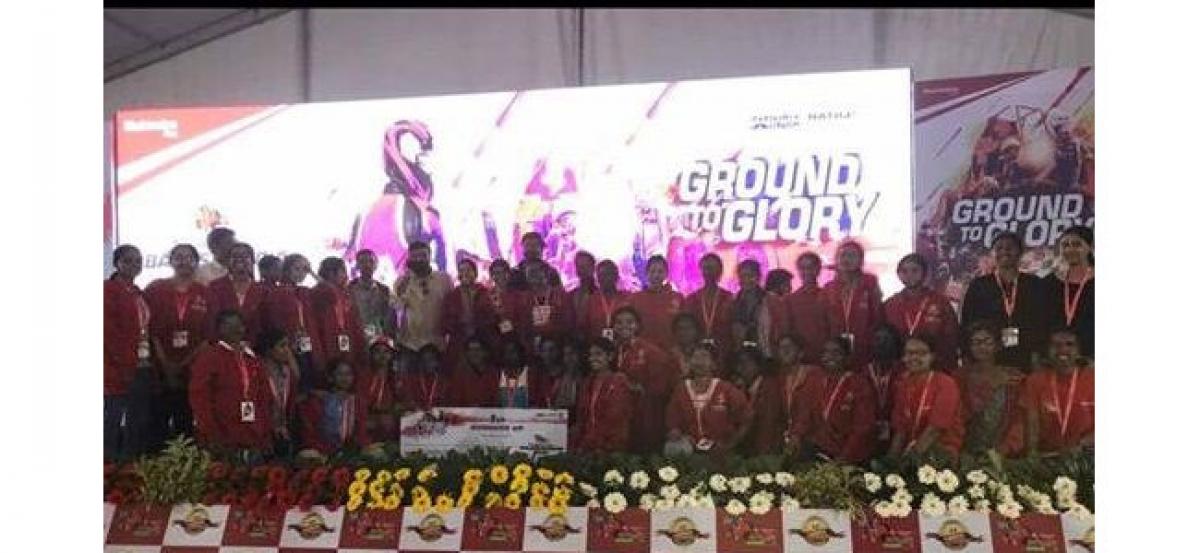 Vishnu students excel in go-karting championship