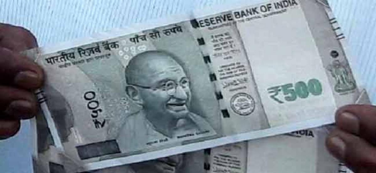 Two types of Rs 500 notes? Oppn disrupts RS with so-called biggest scam of the century