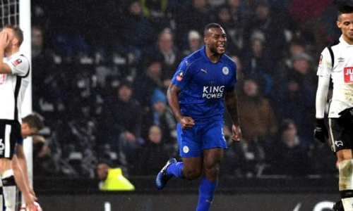FA Cup: Captain Wes Morgan rescues Leicester City in draw with Derby County