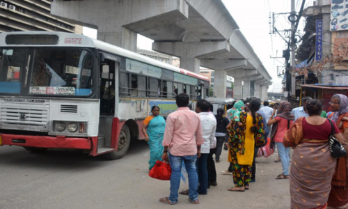 Shabby bus bays put commuters to hardship