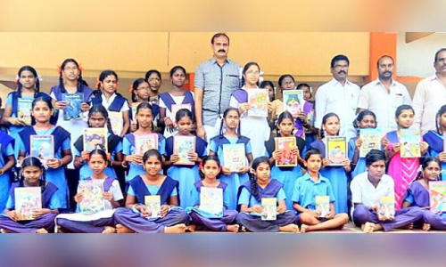 Telugu Bhasha Dinotsavam celebrated in Akiveedu