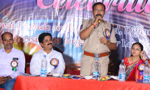 Khammam Sree Chaitanya Jr College celebrates freshers day