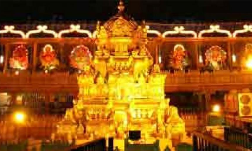 Arrangements for Dasara festival reviewed at Durga Temple in Vijayawada