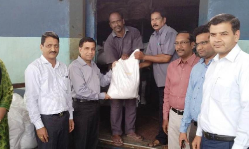 South Central Railway dispatched relief materials to Kerala