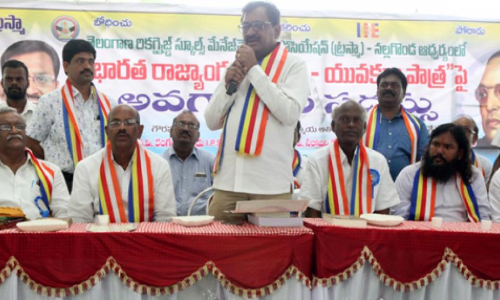 Carry forward Ambedkar’s legacy: TSPSC chairman Dr Chakrapani