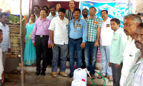 Villagers get water purification plant: Rotary Club of Hanamkonda