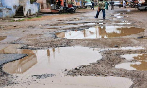 Village roads in Nizamabad are in bad shape, commuters facing hardships