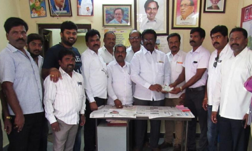 Jayashankar Seva Samithi donates Rs 10,000 to Kerala flood victims