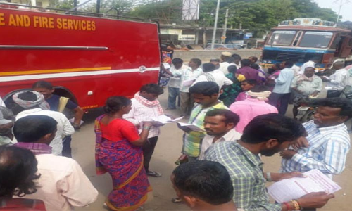 Fire Service Week observed in Sangareddy district