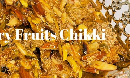 Yummy sweets: Dry Fruits Chikki