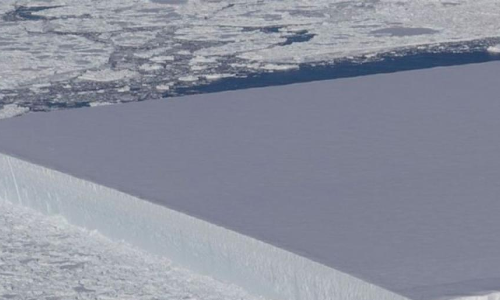 NASA spots mysterious near-perfect rectangle iceberg in Antarctic