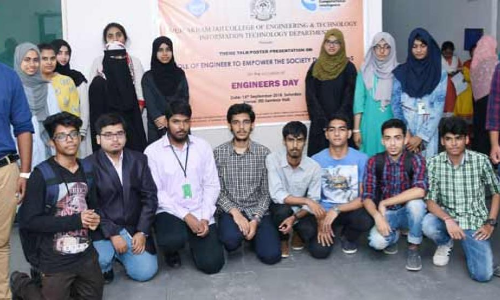 MJCET celebrates Engineer’s Day
