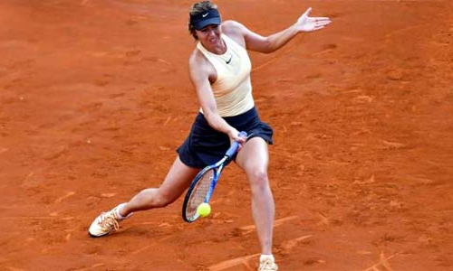 Italian Open: Maria Sharapova battles past Ashleigh Barty in marathon three-setter